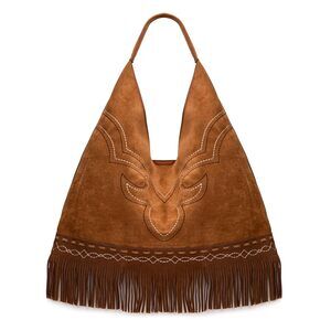 2473 Fringe Hobo Bags Large Western Shoulder Purses Top Handle Handbag